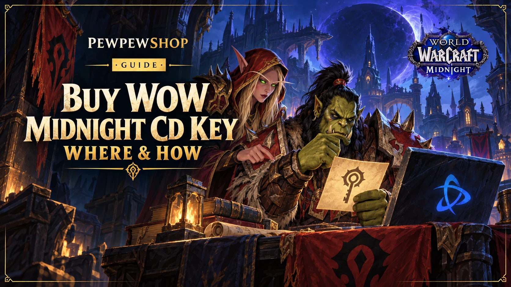 Buy WoW Midnight CD Key: Where & How — PEWPEWSHOP boosting guide