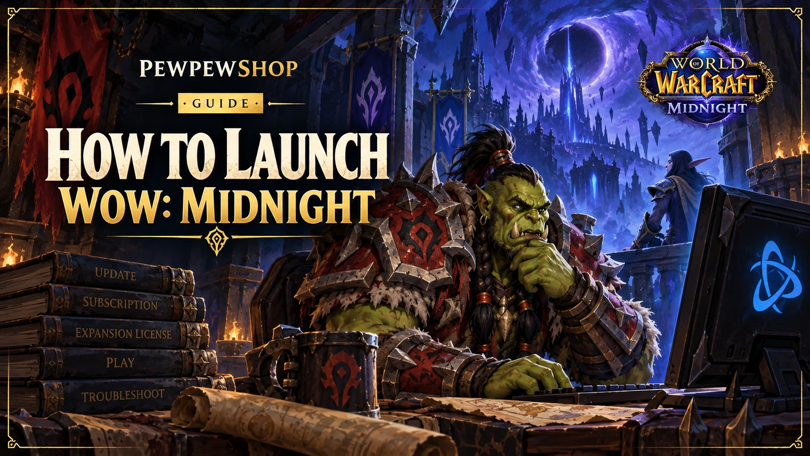 How to Launch WoW: Midnight (and When It Went Live) — PEWPEWSHOP boosting guide