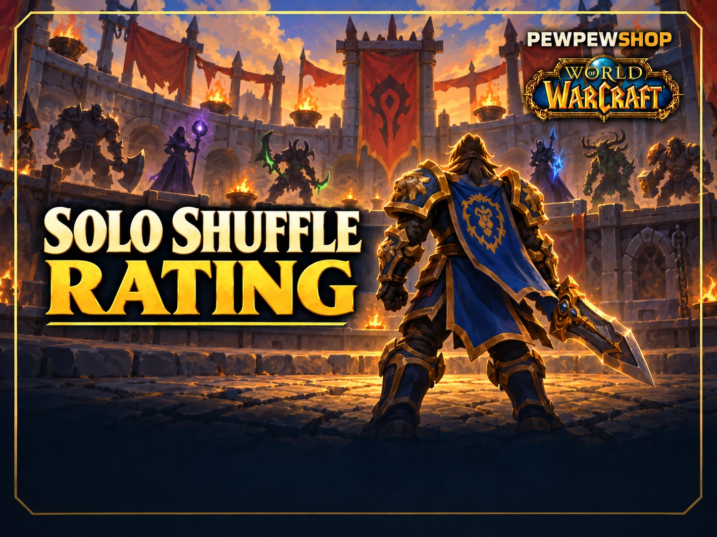 Solo Shuffle Rating Boost — Up to 2400 (Midnight S2) — boost