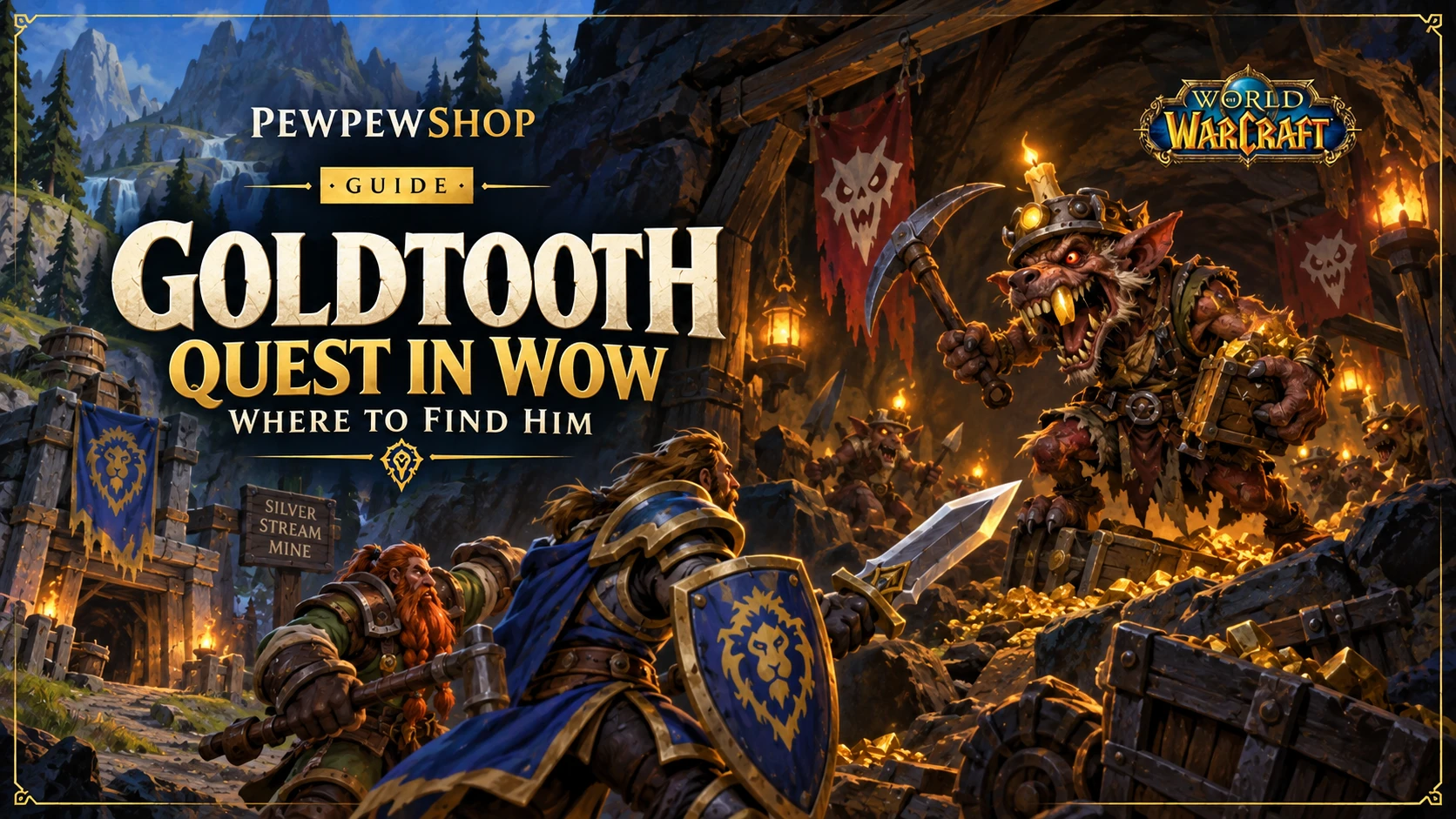 Goldtooth Quest in WoW: Where to Find Him — PEWPEWSHOP boosting guide