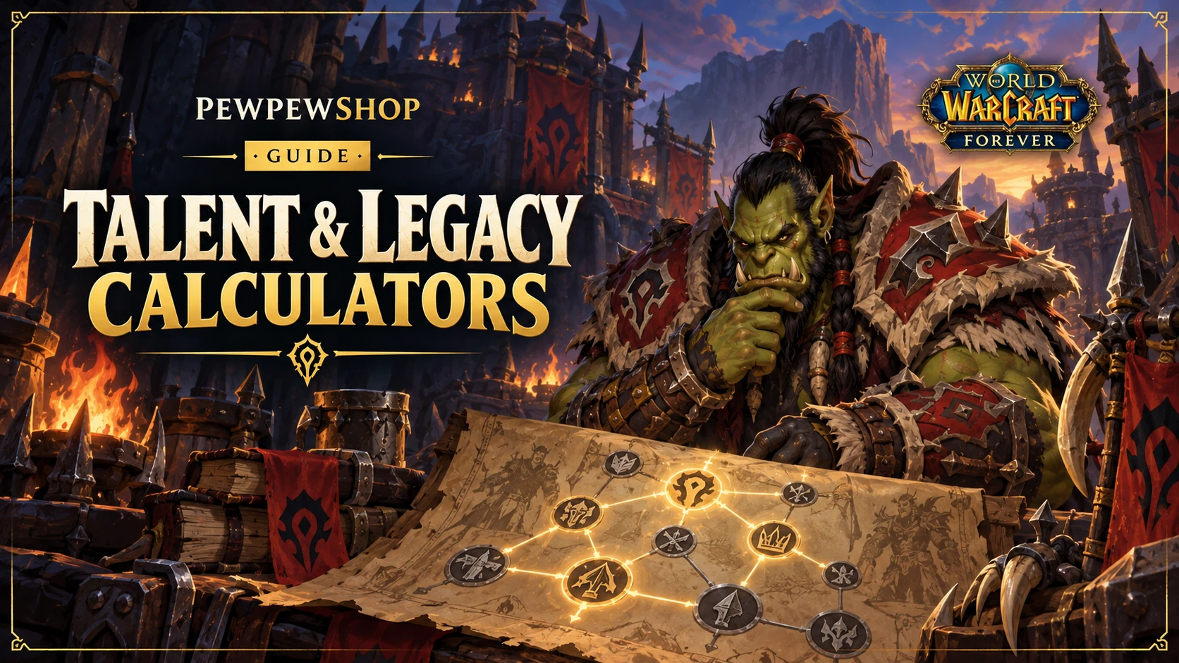 WoW: Forever Talent and Legacy Calculators: What Exists Right Now — PEWPEWSHOP boosting guide