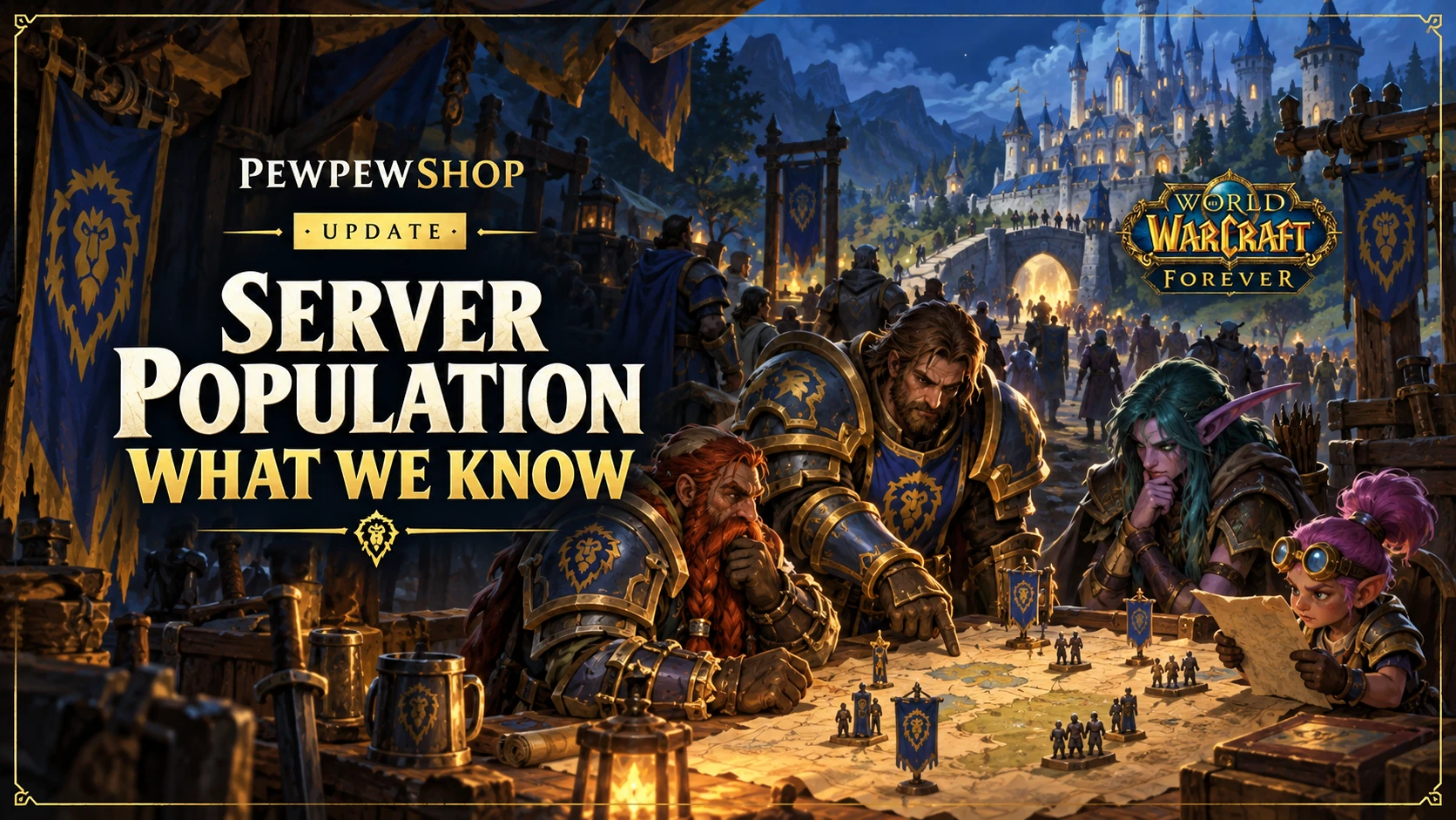 WoW: Forever Server Population — What Is Actually Known — PEWPEWSHOP boosting guide
