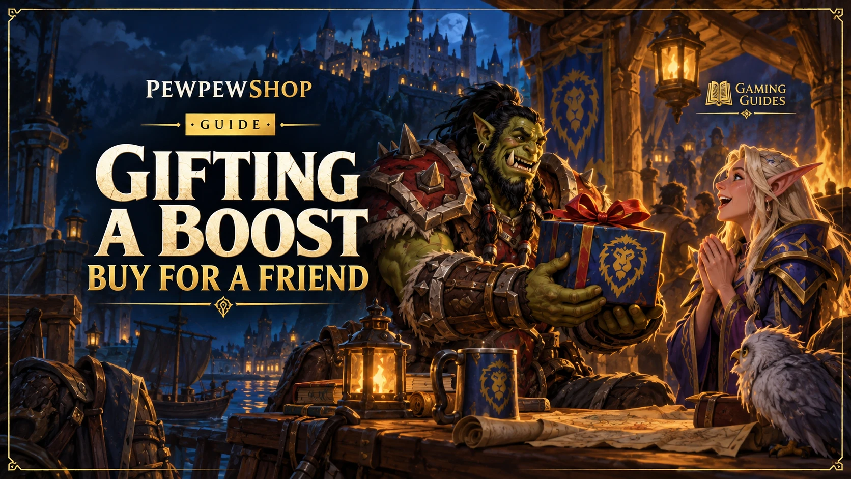 Gifting a Boost: How to Buy a Gaming Service for a Friend (Safely) — PEWPEWSHOP boosting guide