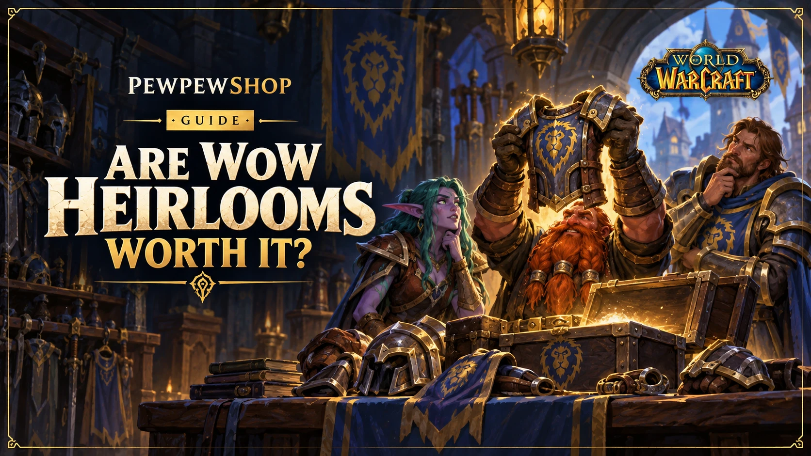 Are WoW Heirlooms Worth It? The Honest Answer — PEWPEWSHOP boosting guide