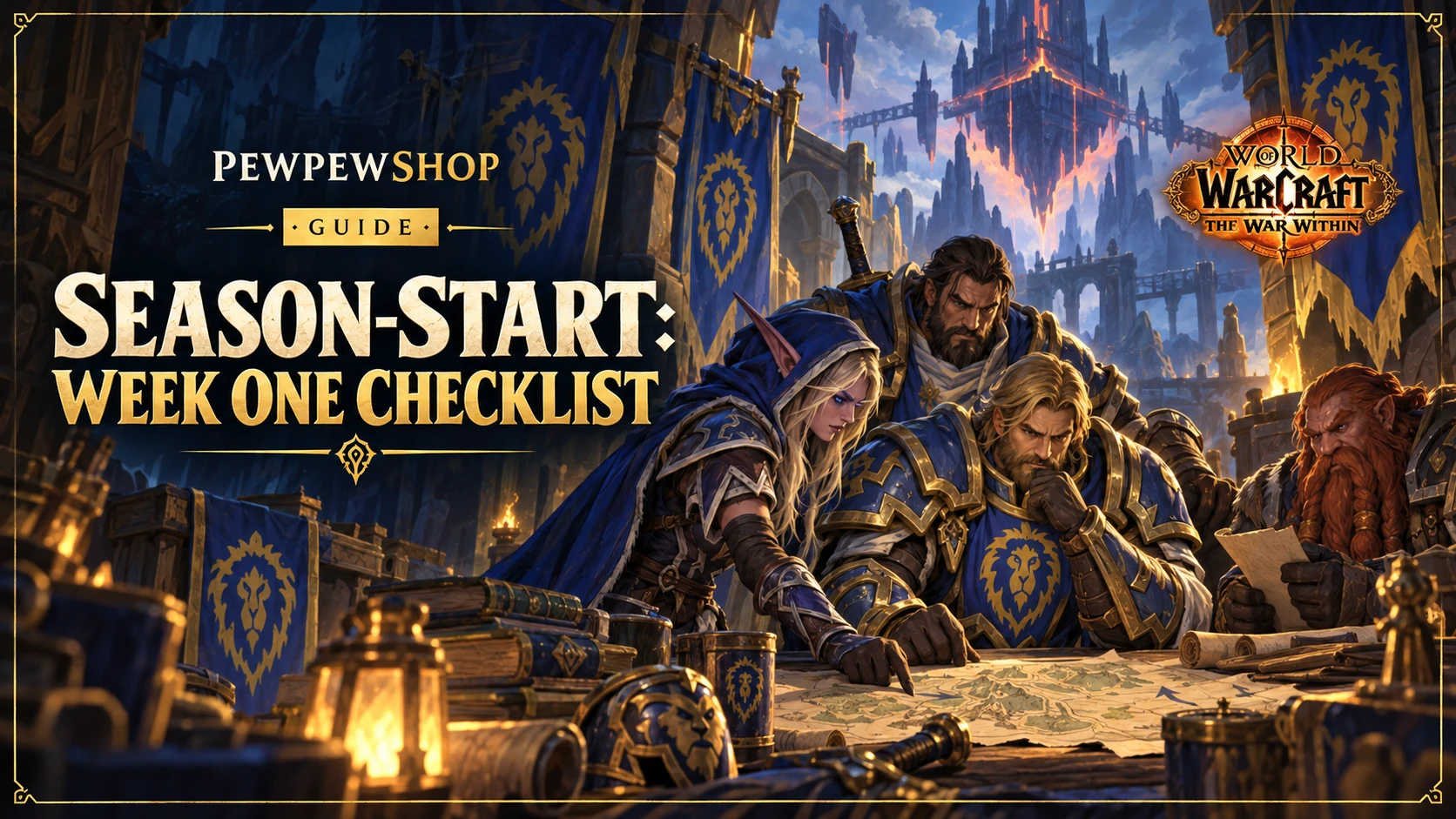 WoW The War Within Season-Start: Week One Checklist — PEWPEWSHOP boosting guide