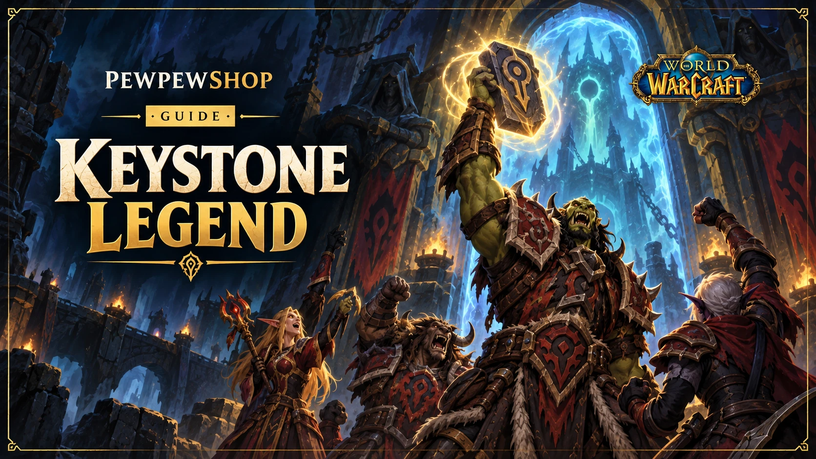Keystone Legend in WoW: What It Is and What a Boost Costs — PEWPEWSHOP boosting guide