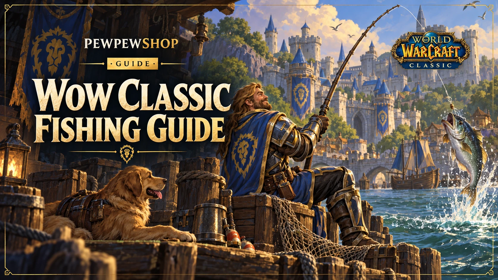 WoW Classic Fishing Guide: 1-300 Fast — PEWPEWSHOP boosting guide