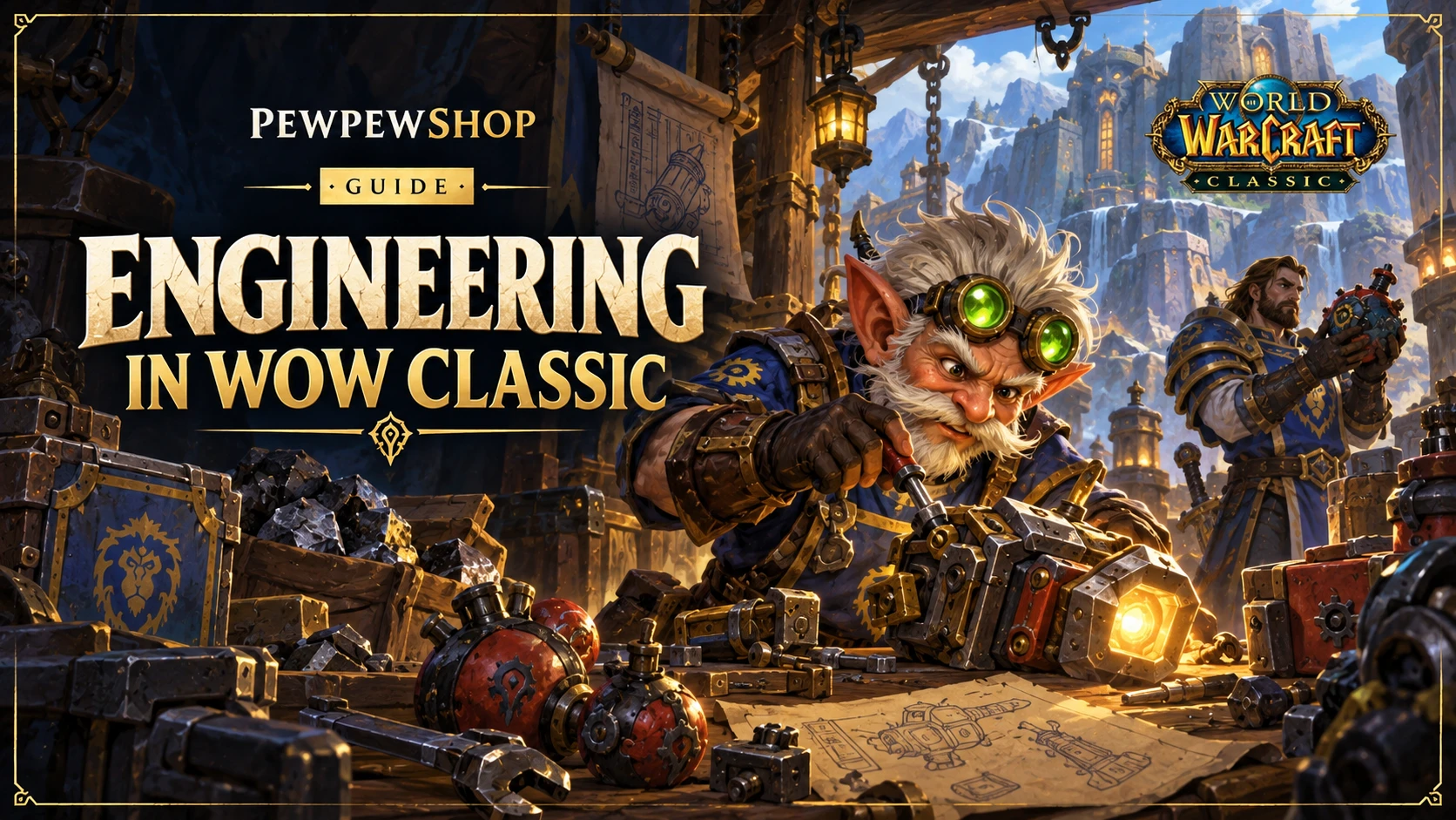 Engineering in WoW Classic: Full Guide & Tips — PEWPEWSHOP boosting guide
