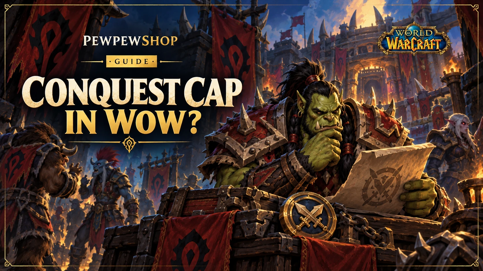 What Is the Current Conquest Cap in WoW? — PEWPEWSHOP boosting guide