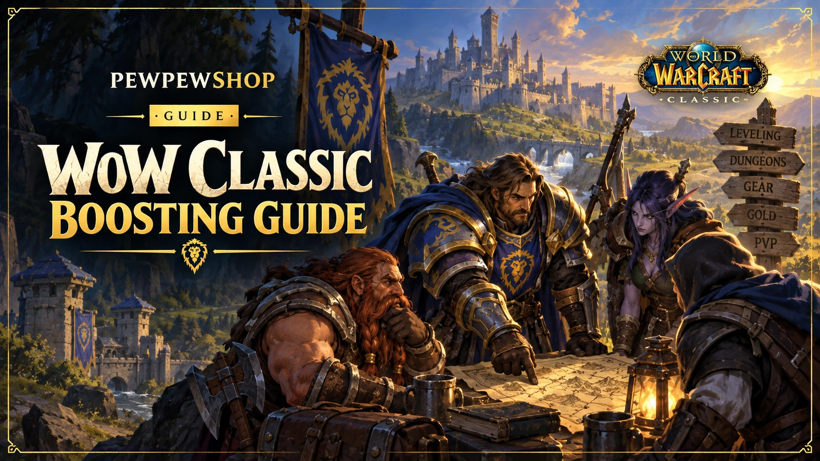 WoW Classic Boosting Guide: How It Works & Costs — PEWPEWSHOP boosting guide