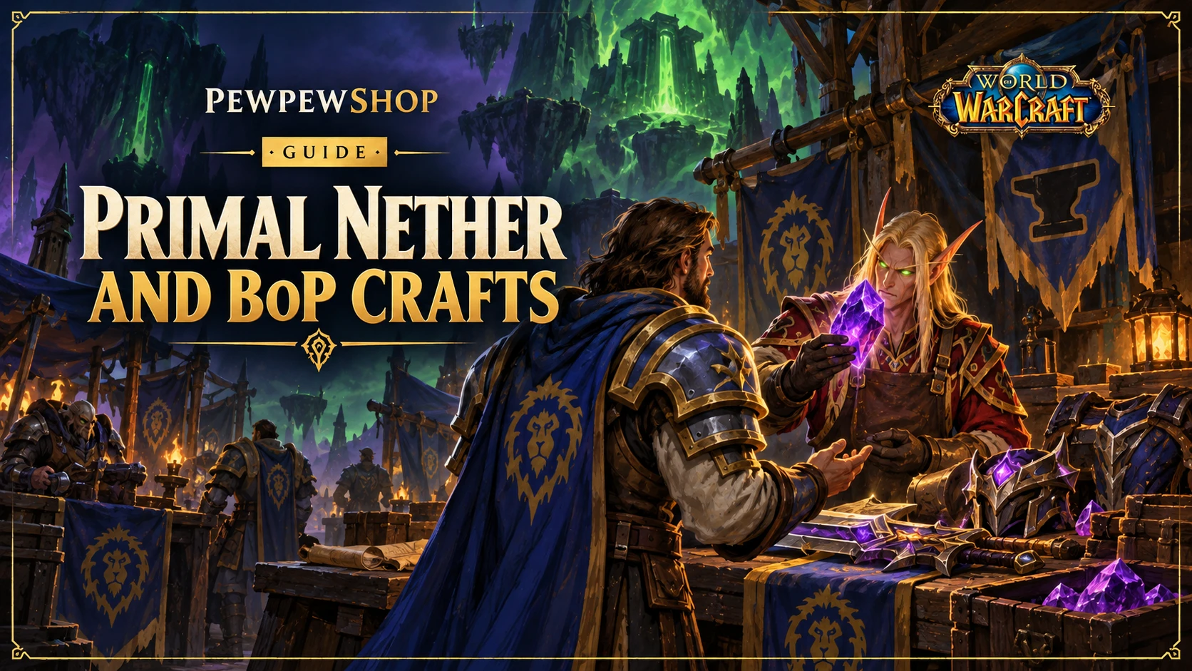Primal Nether and BoP Crafts: The Crafting-Fee Market Explained — PEWPEWSHOP boosting guide