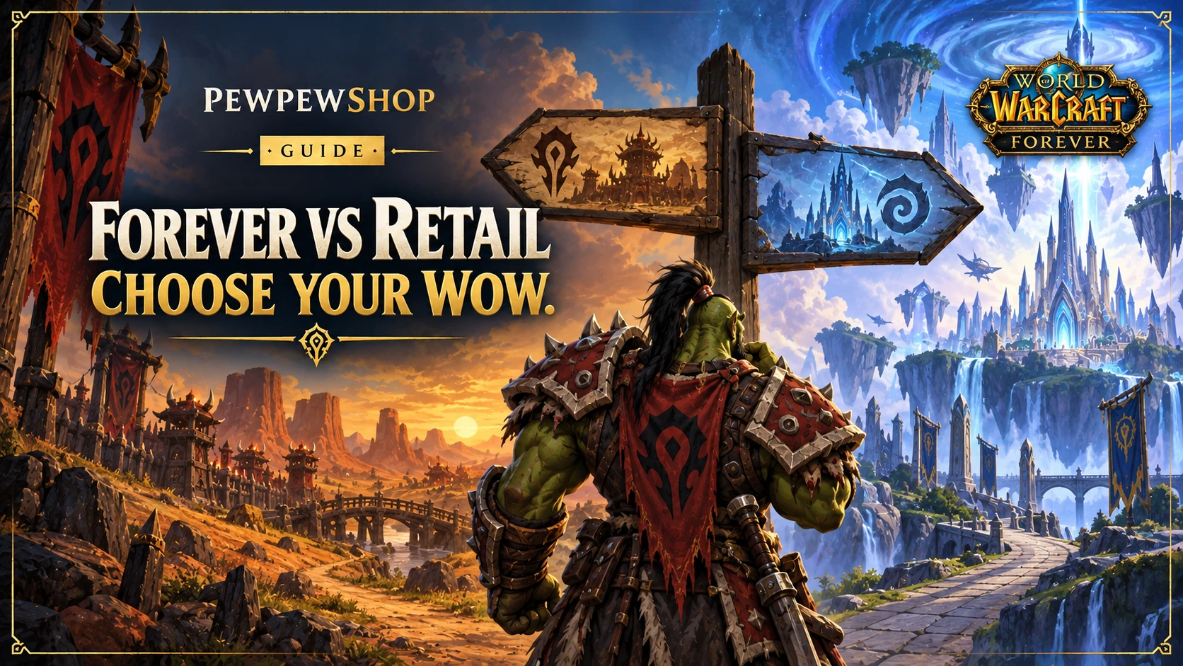 WoW: Forever vs Retail — Which One Should You Play? — PEWPEWSHOP boosting guide