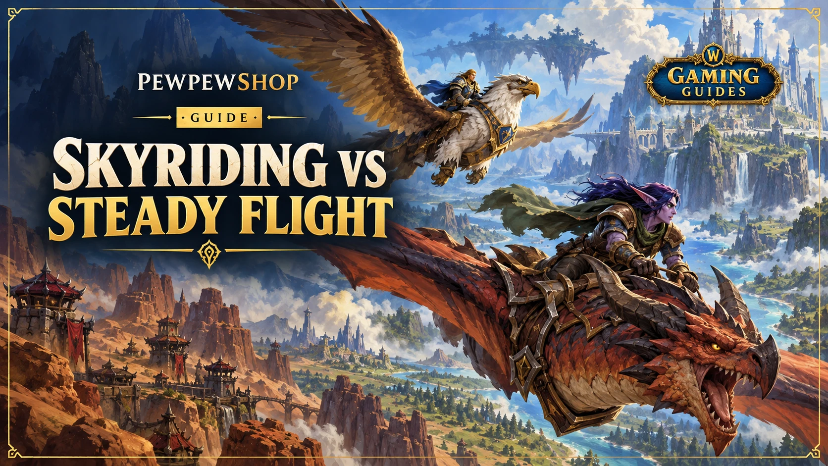 Skyriding vs Steady Flight: Getting Around the Modern World Faster — PEWPEWSHOP boosting guide