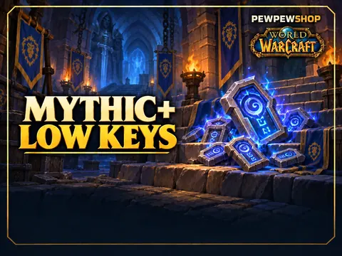 Mythic+ Low Keys (+2 to +10) — boost