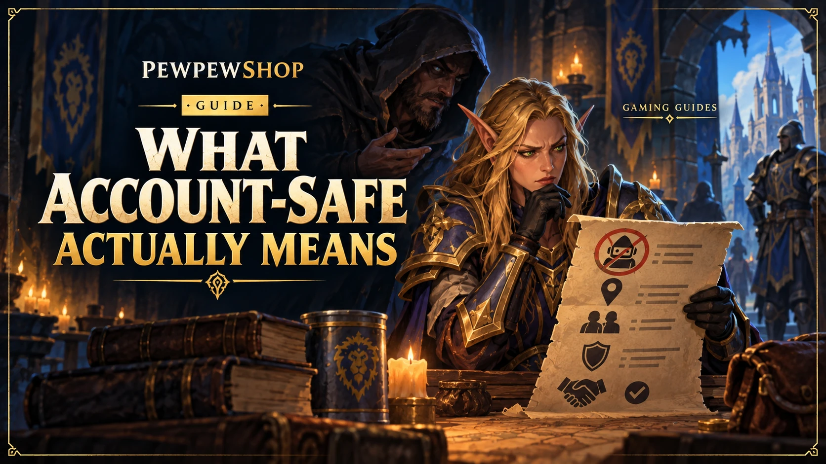 What "Account-Safe" Actually Means in a Boost Listing — PEWPEWSHOP boosting guide