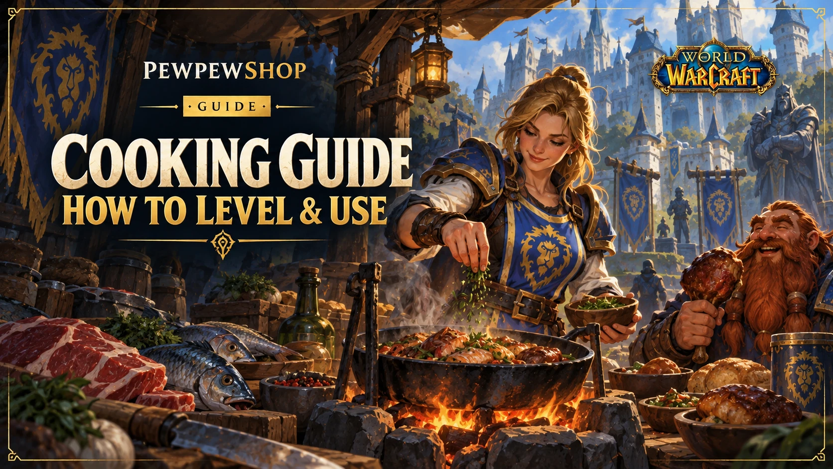 Cooking Guide WoW: How to Level & Use Cooking — PEWPEWSHOP boosting guide