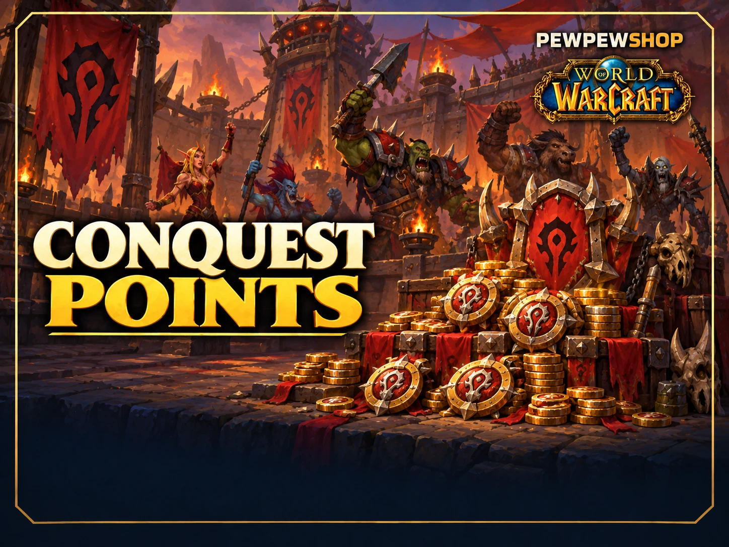 Conquest Points Farm — Any Amount up to 30,000 — boost
