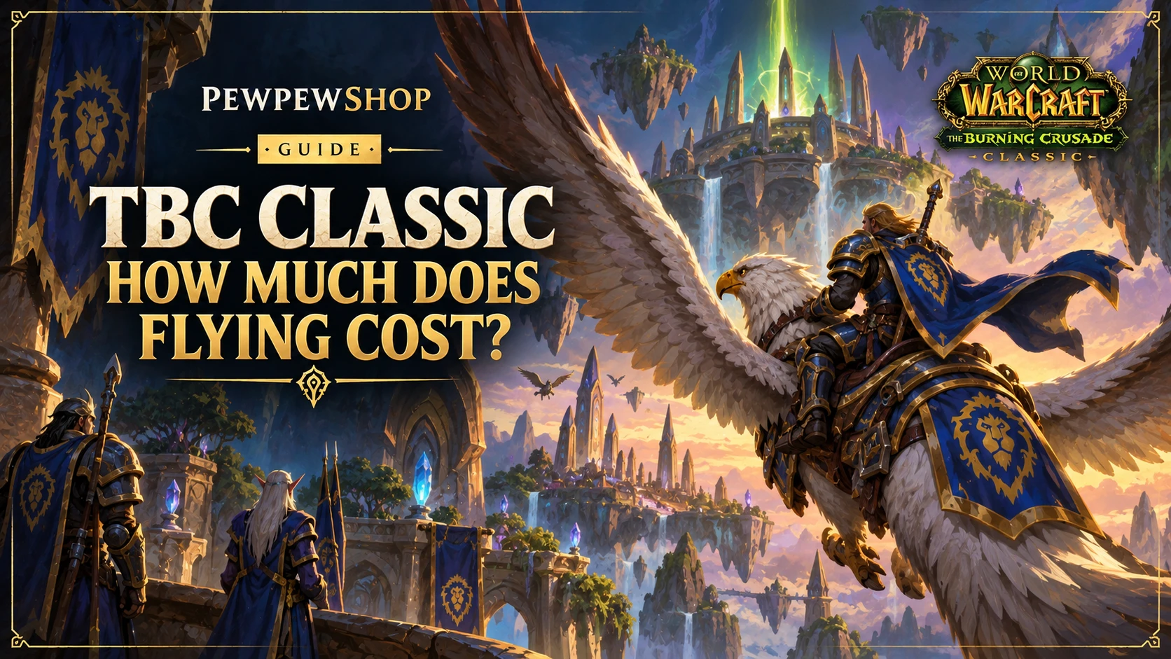 TBC Classic: How Much Does Flying Cost? Full Gold List — PEWPEWSHOP boosting guide
