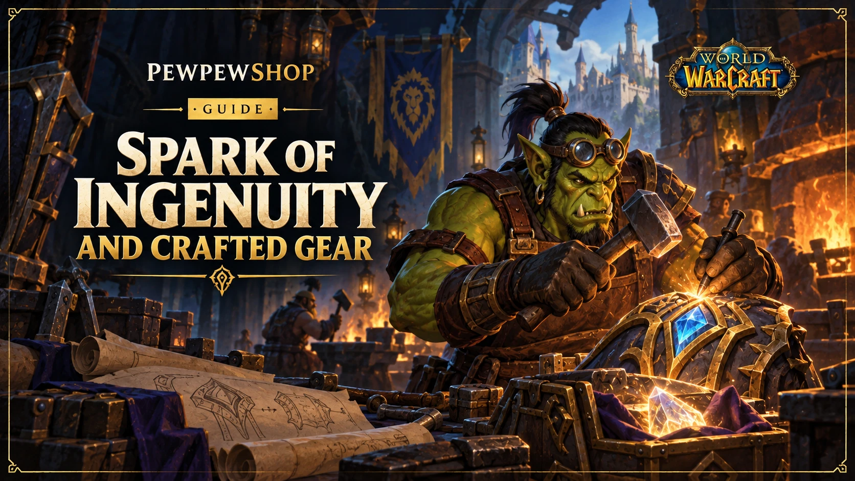 Spark of Ingenuity and Crafted Gear: Planning Your Crafts — PEWPEWSHOP boosting guide