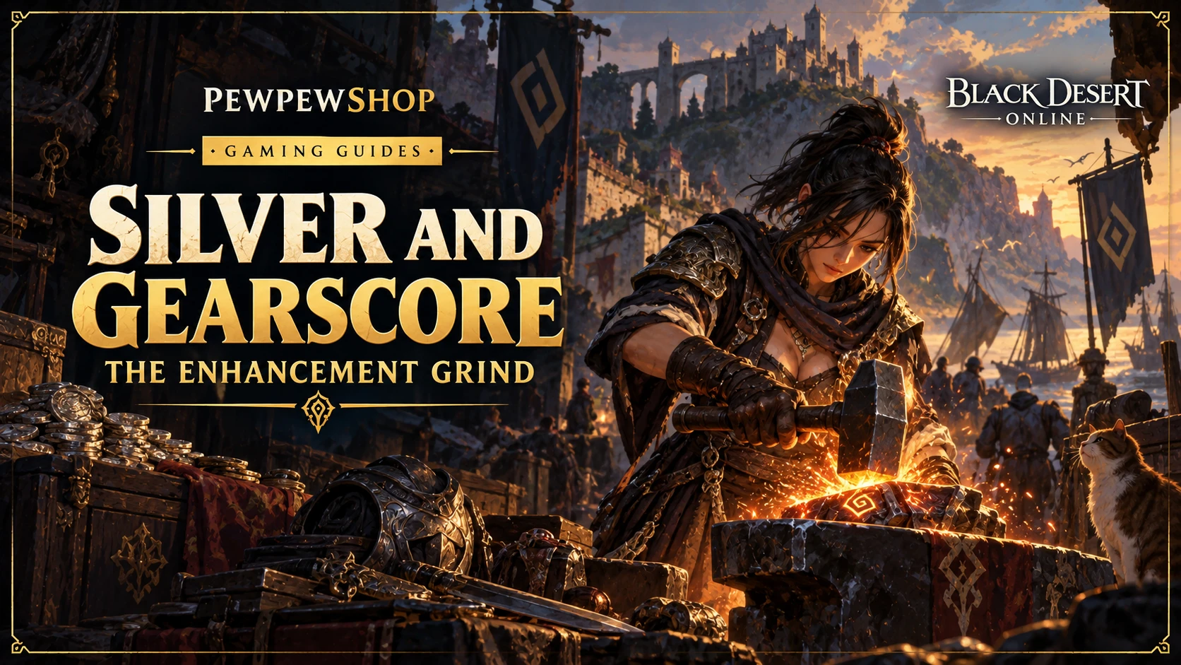 Black Desert Online Silver and Gearscore: The Enhancement Grind — PEWPEWSHOP boosting guide