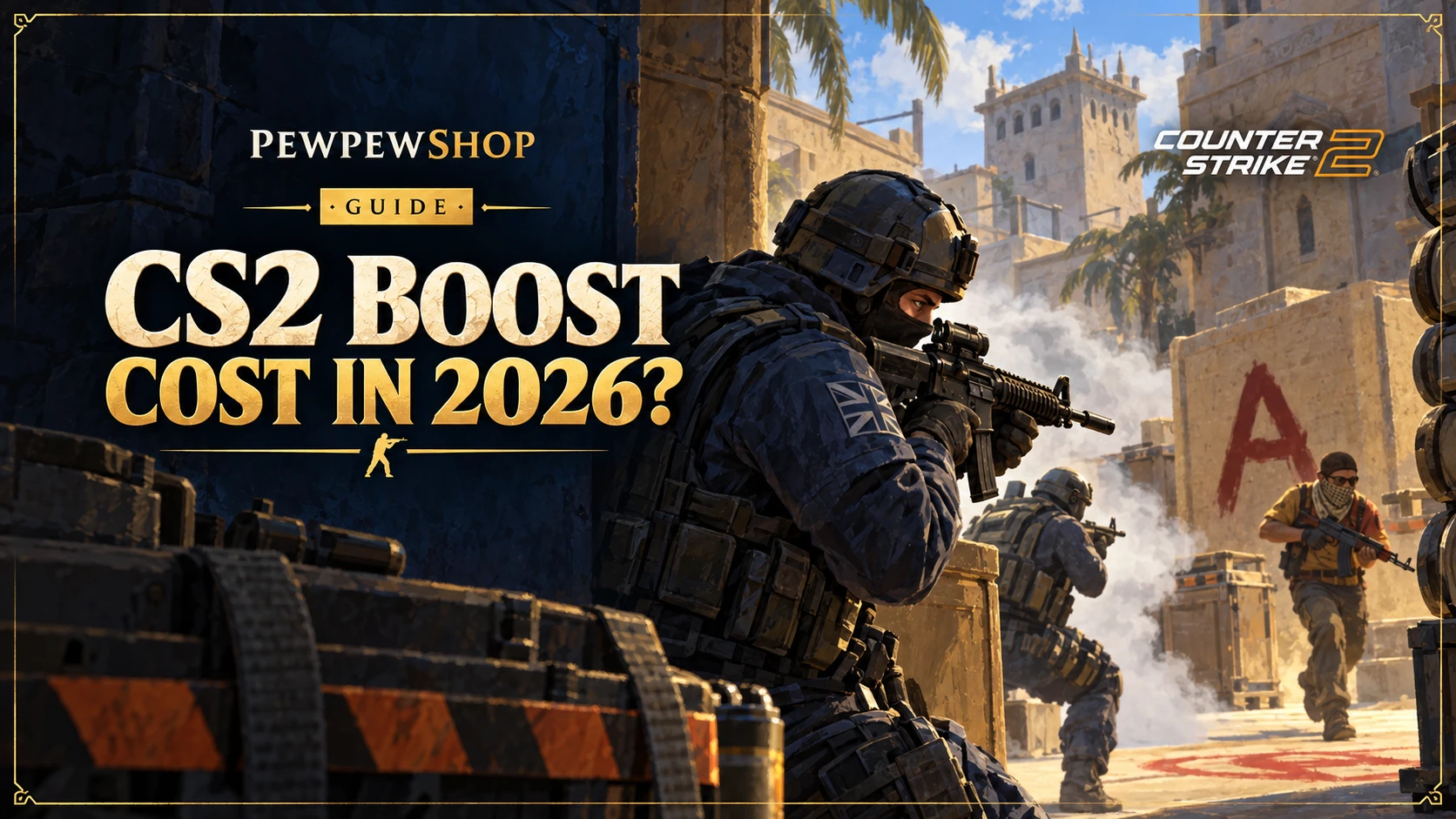 How Much Does a CS2 Premier Boost Cost in 2026? Real Prices Explained — PEWPEWSHOP boosting guide