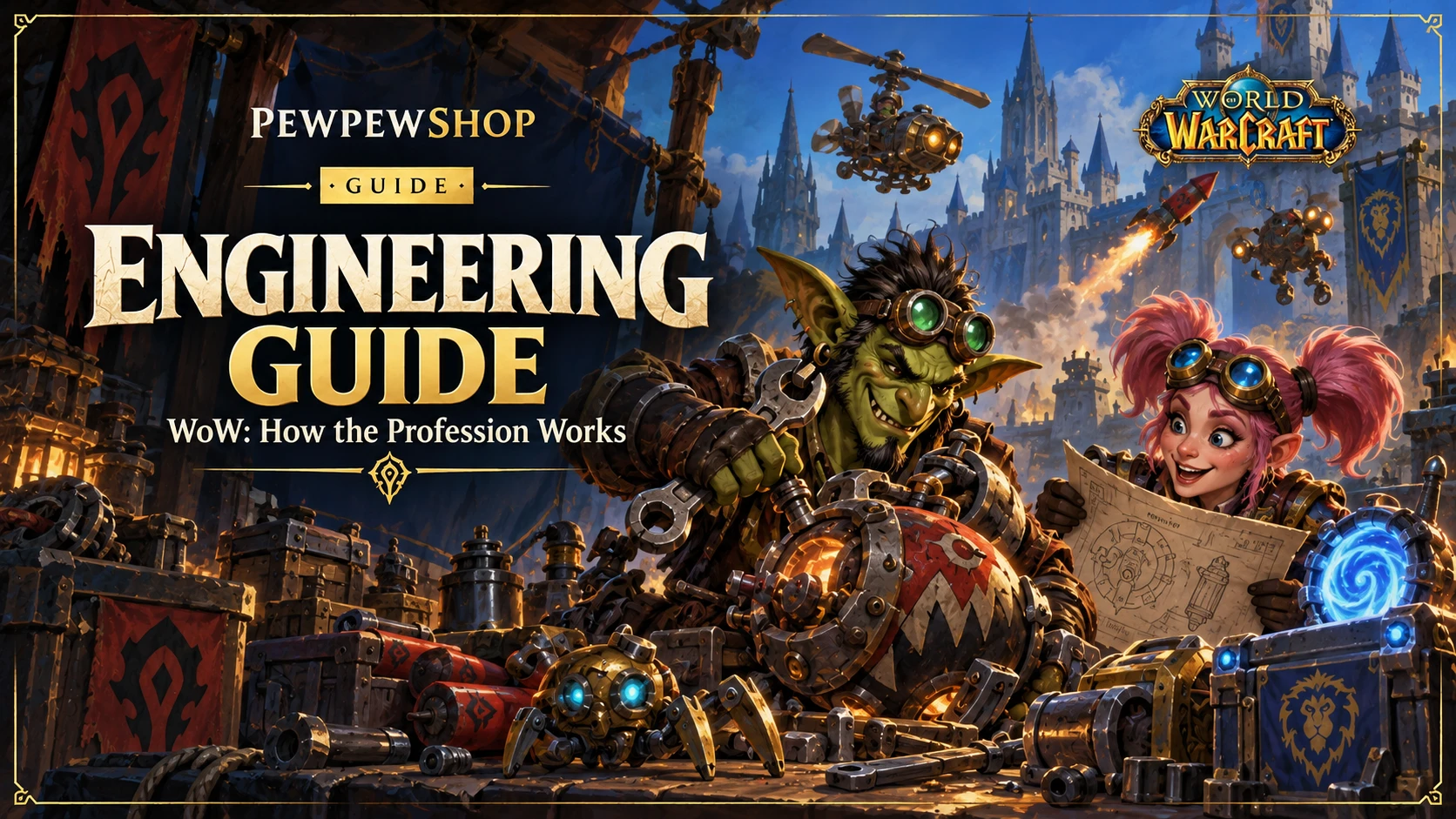 Engineering Guide WoW: How the Profession Works — PEWPEWSHOP boosting guide