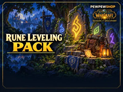 SoD Rune Leveling Pack — boost