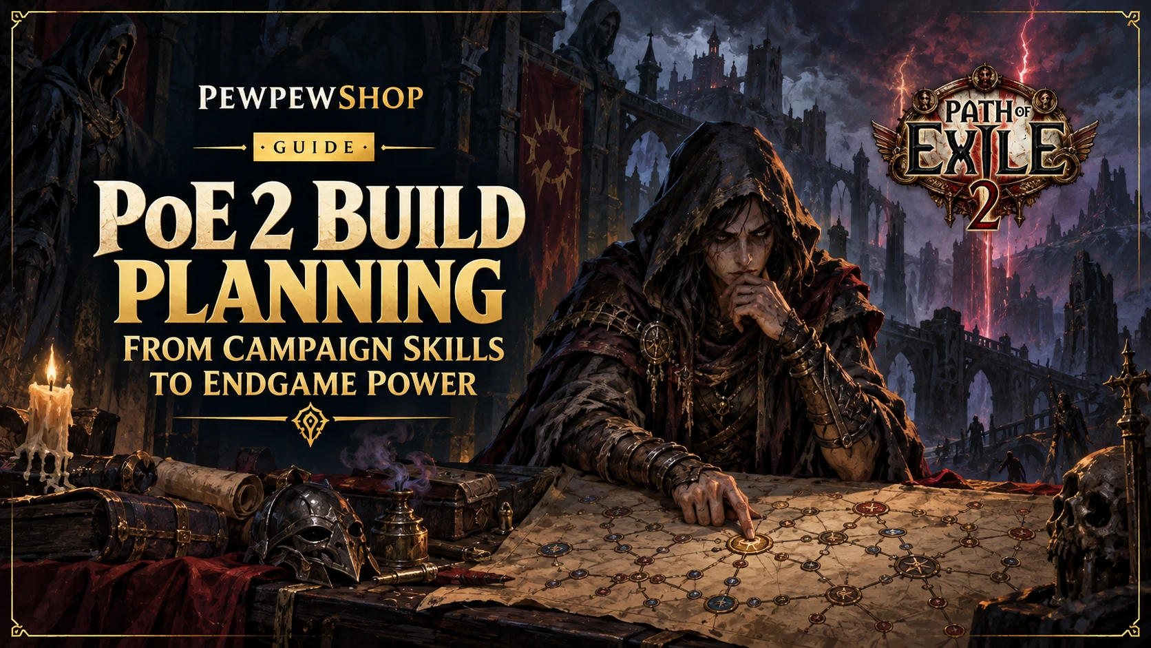 PoE 2 Build Planning: From Campaign Skills to Endgame Power — PEWPEWSHOP boosting guide