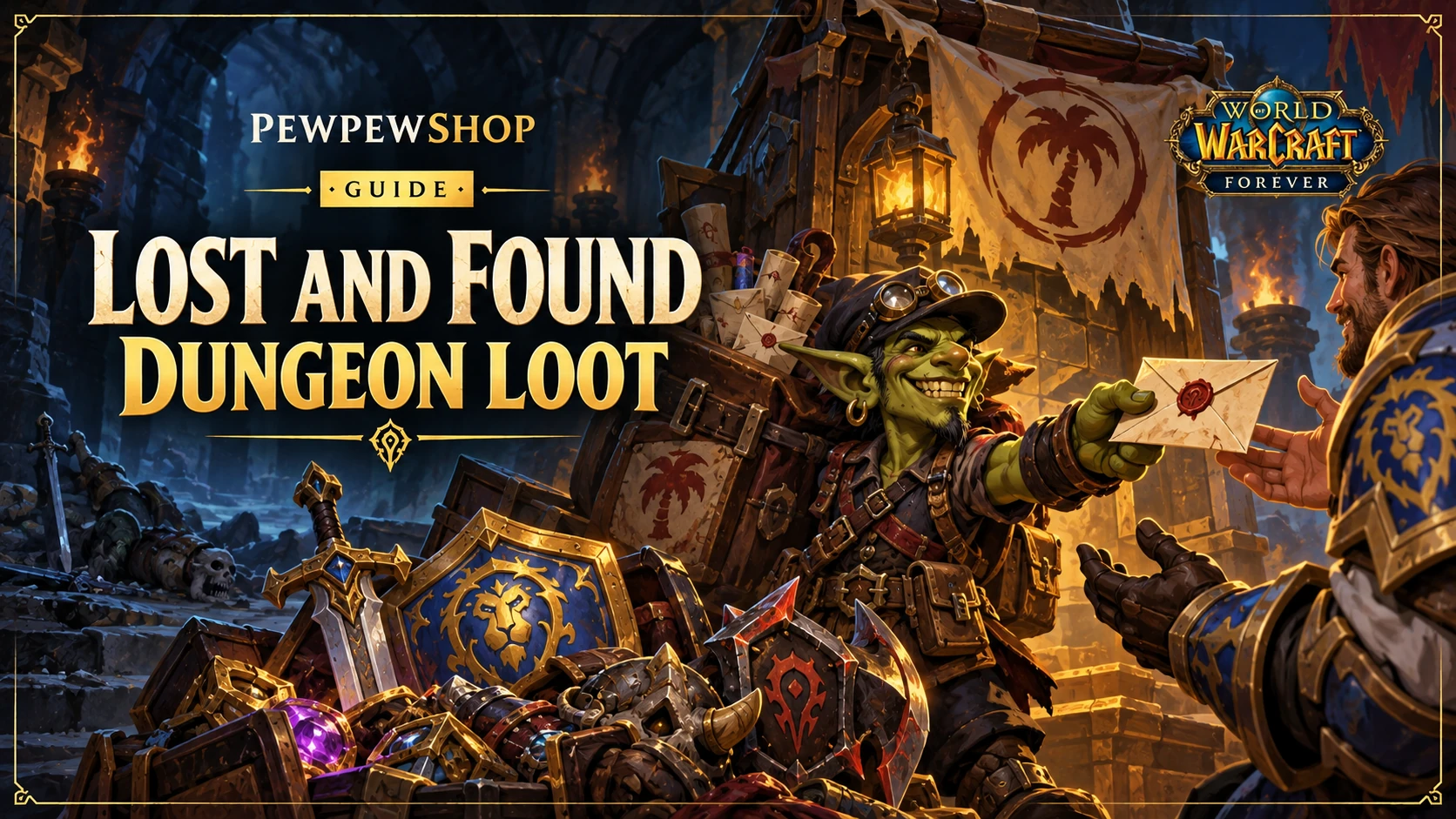 Left Loot in a Dungeon? Forever's Lost and Found Mails It — PEWPEWSHOP boosting guide