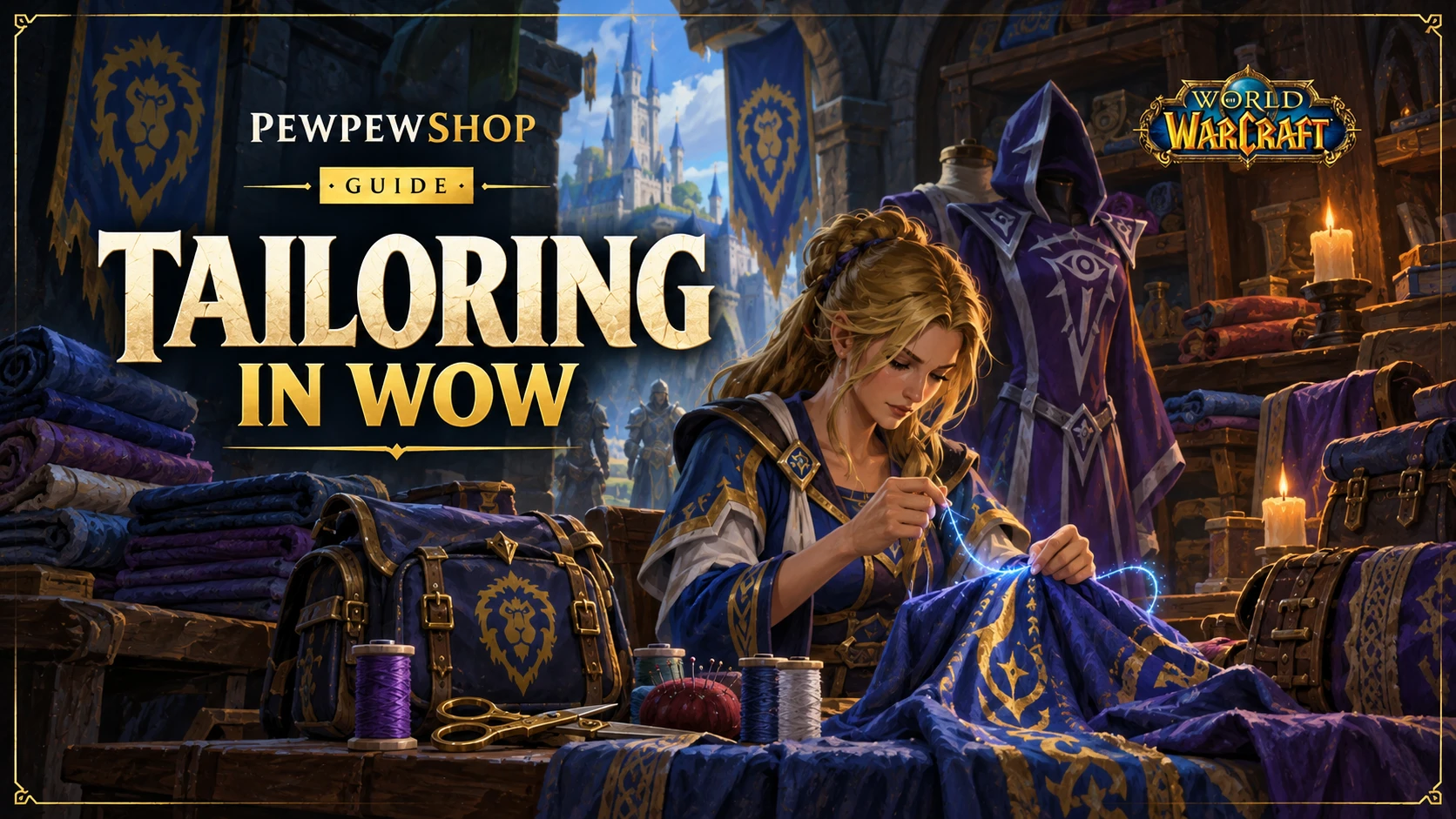 Tailoring in WoW: What It Is & How It Works — PEWPEWSHOP boosting guide