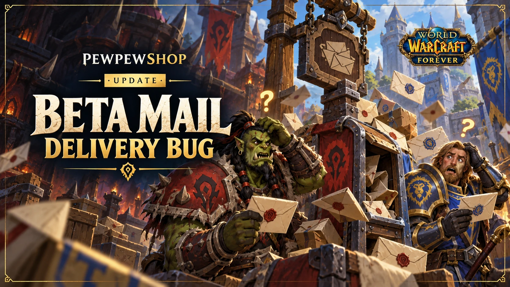 WoW Forever Beta: Mail Going to the Wrong Character — PEWPEWSHOP boosting guide