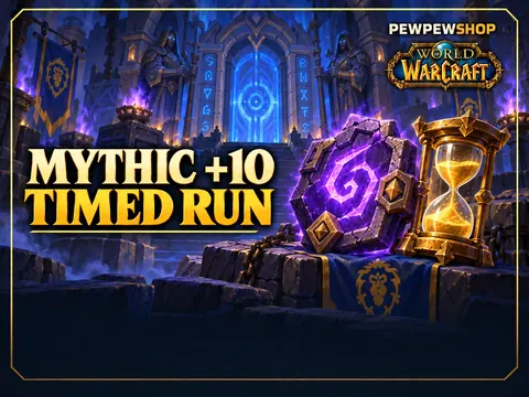 Mythic +10 Timed Run — Midnight Season 2 — boost