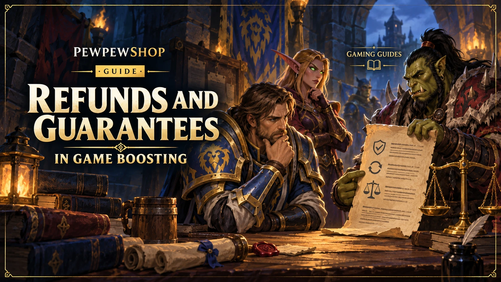 Refunds and Guarantees in Game Boosting: What's Actually Enforceable — PEWPEWSHOP boosting guide