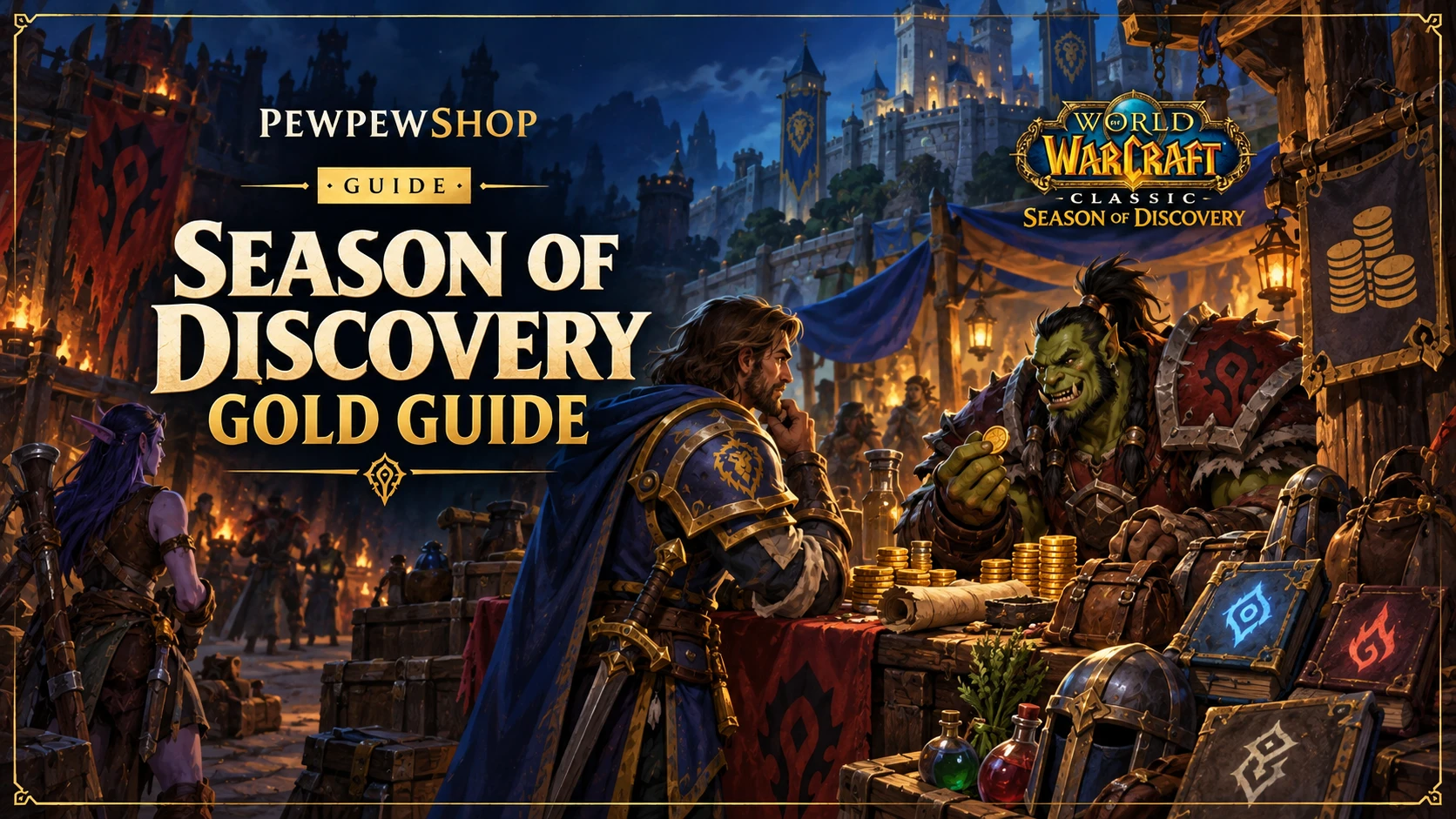 Season of Discovery Gold Guide: What to Spend It On Each Phase — PEWPEWSHOP boosting guide