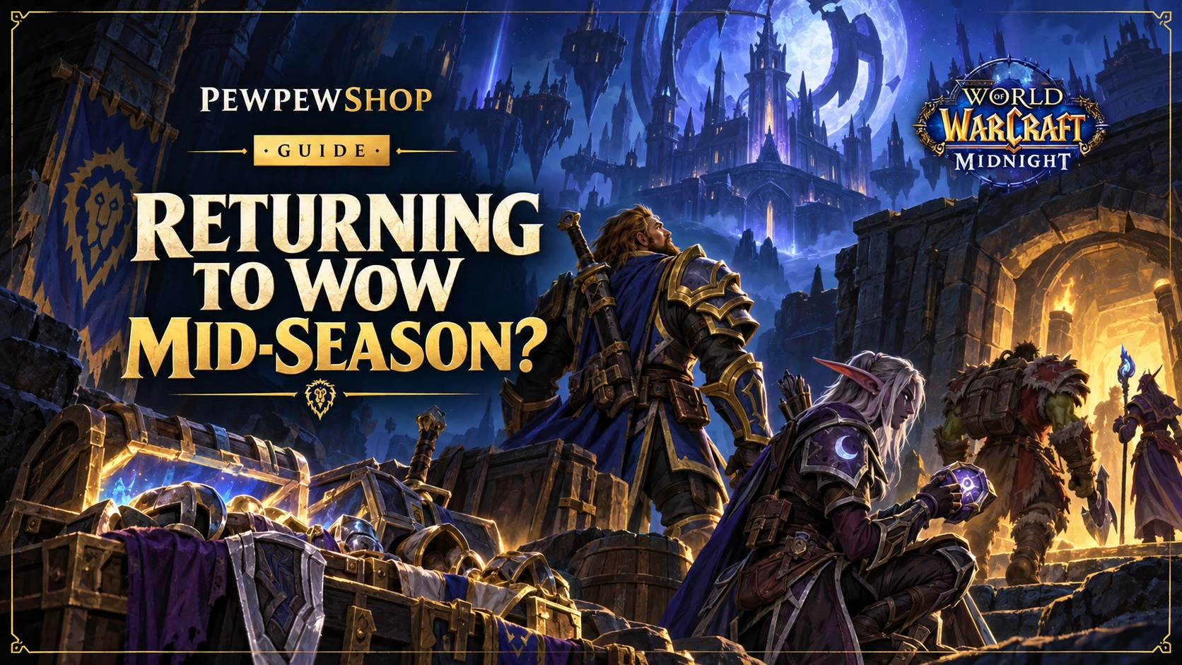 Returning to WoW Mid-Season? A Catch-Up Gearing Plan for Midnight Season 1 Alts — PEWPEWSHOP boosting guide