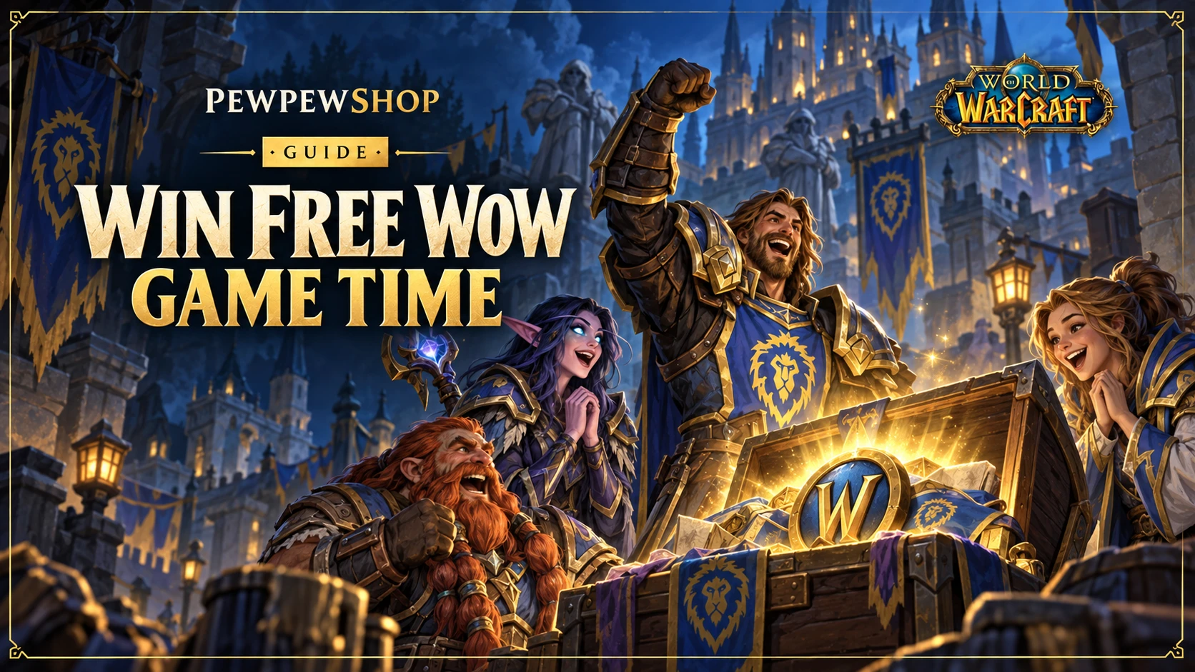 World of Warcraft Free Game Time Sweepstakes