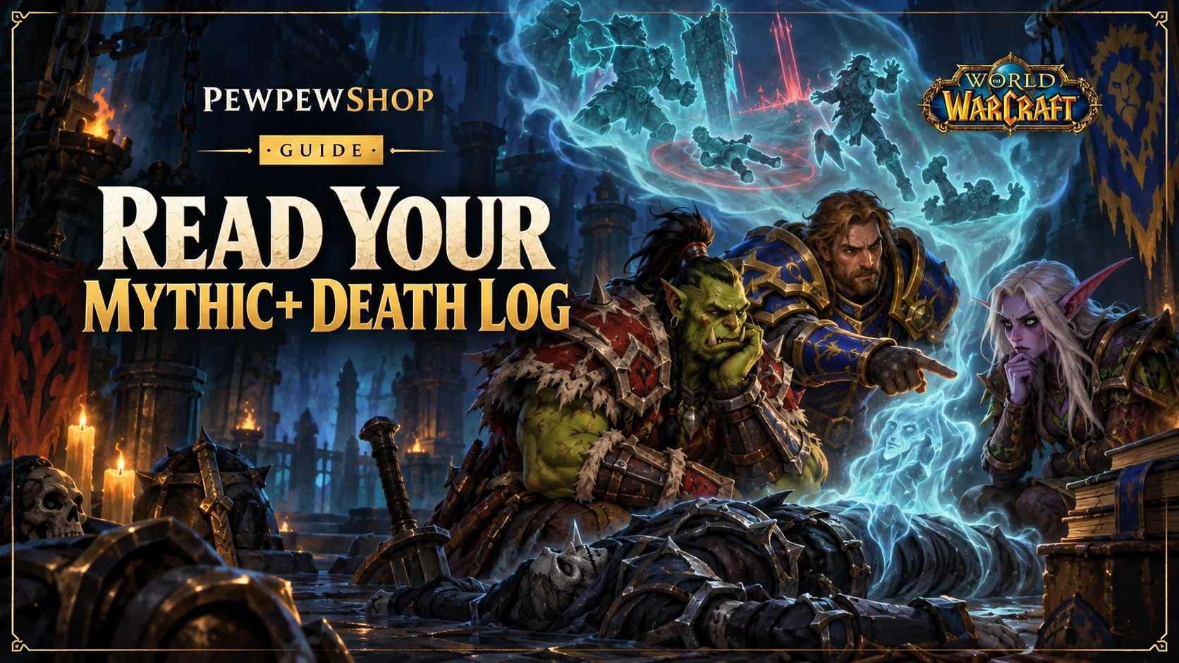 How to Read Your Mythic+ Death Log and Stop Dying to Avoidable Damage — PEWPEWSHOP boosting guide