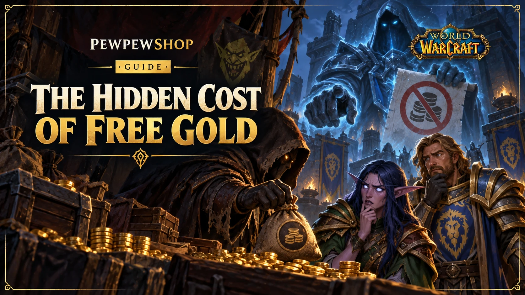 The Hidden Cost of Free Gold: Why "Cheap" Sellers Get Accounts Banned — PEWPEWSHOP boosting guide