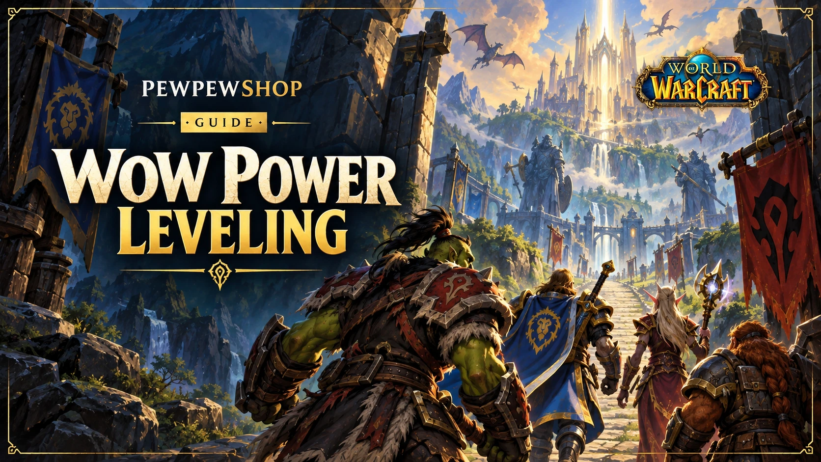 WoW power leveling in 2026: how fast can you hit max level and is a boost worth it — PEWPEWSHOP boosting guide