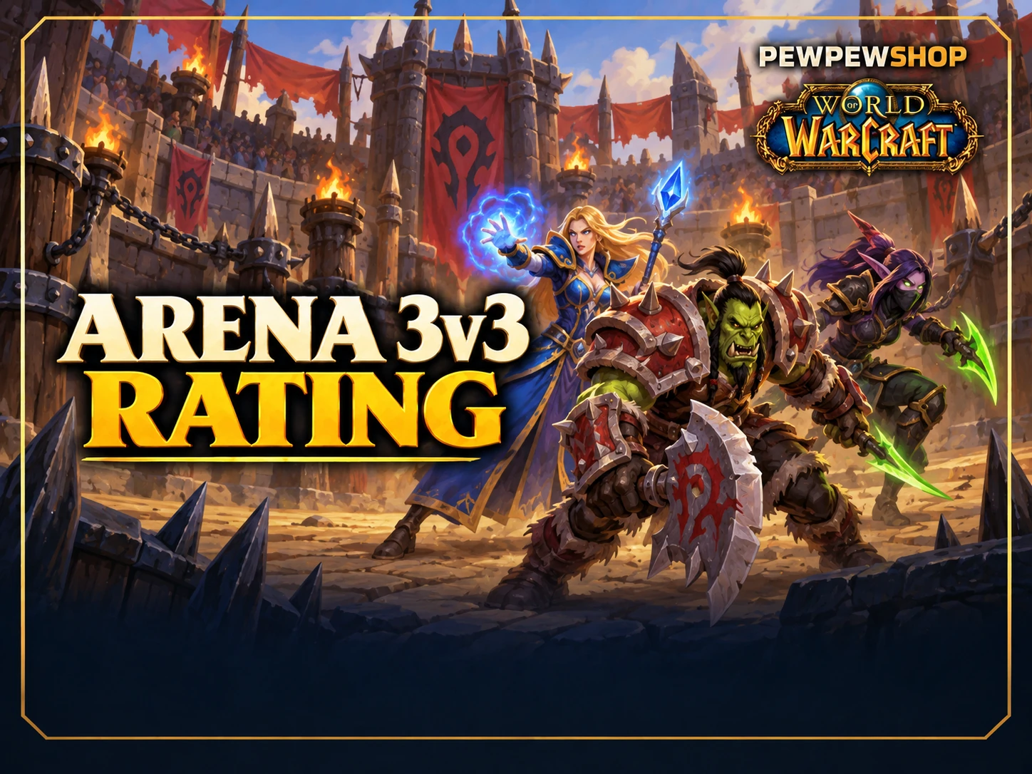 3v3 Arena Rating — boost