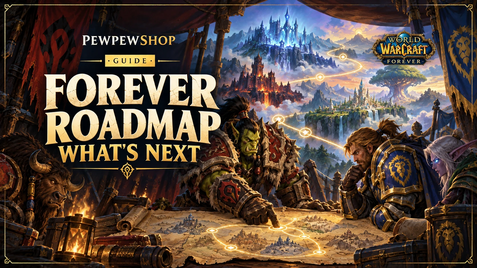 WoW: Forever Roadmap: Launch, Raids, Spring & Summer 2027 — PEWPEWSHOP boosting guide