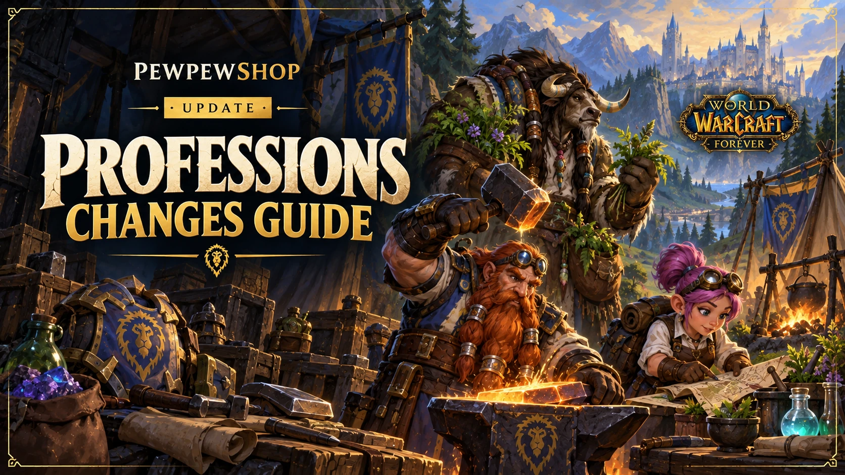 WoW: Forever Profession Changes — What Is Known and Where to Look — PEWPEWSHOP boosting guide