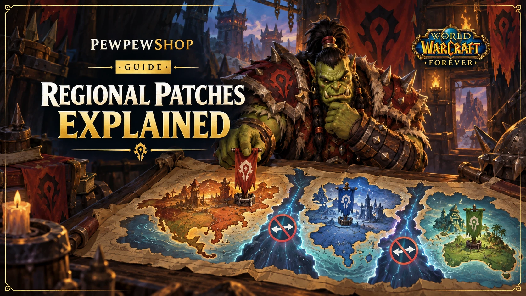 Are WoW: Forever Regions Connected? Staggered Patches Explained — PEWPEWSHOP boosting guide
