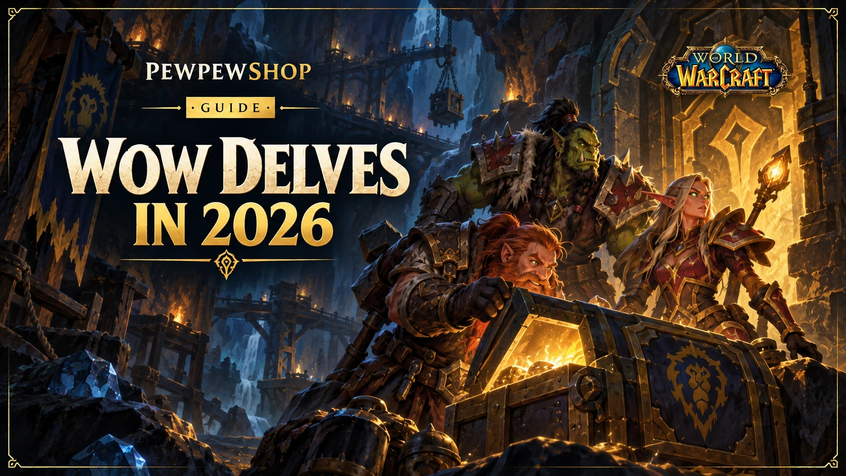 WoW Delves boost in 2026: rewards, tiers, and is it worth buying — PEWPEWSHOP boosting guide