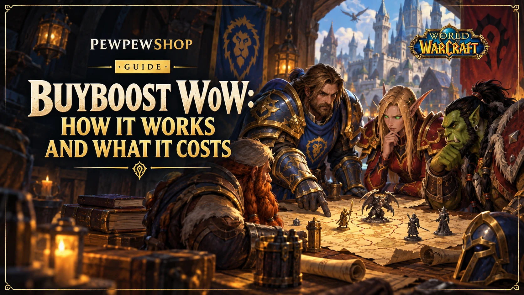 Buyboost WoW: How It Works and What It Costs — PEWPEWSHOP boosting guide