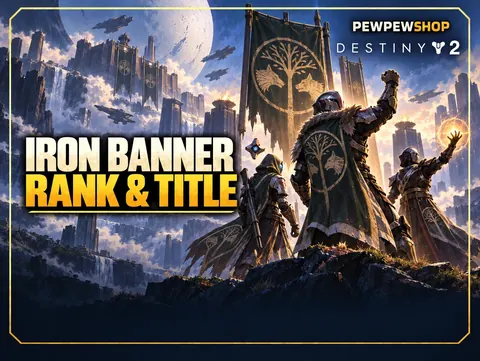 D2 Iron Banner Rank & Title — boost