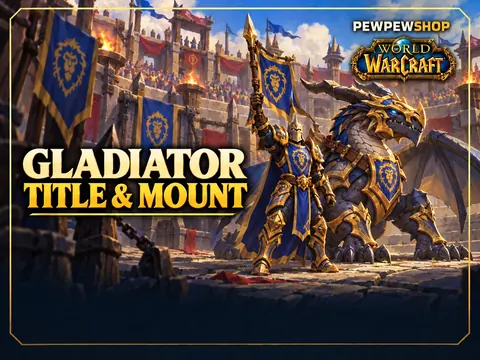 Gladiator Title & Mount — boost