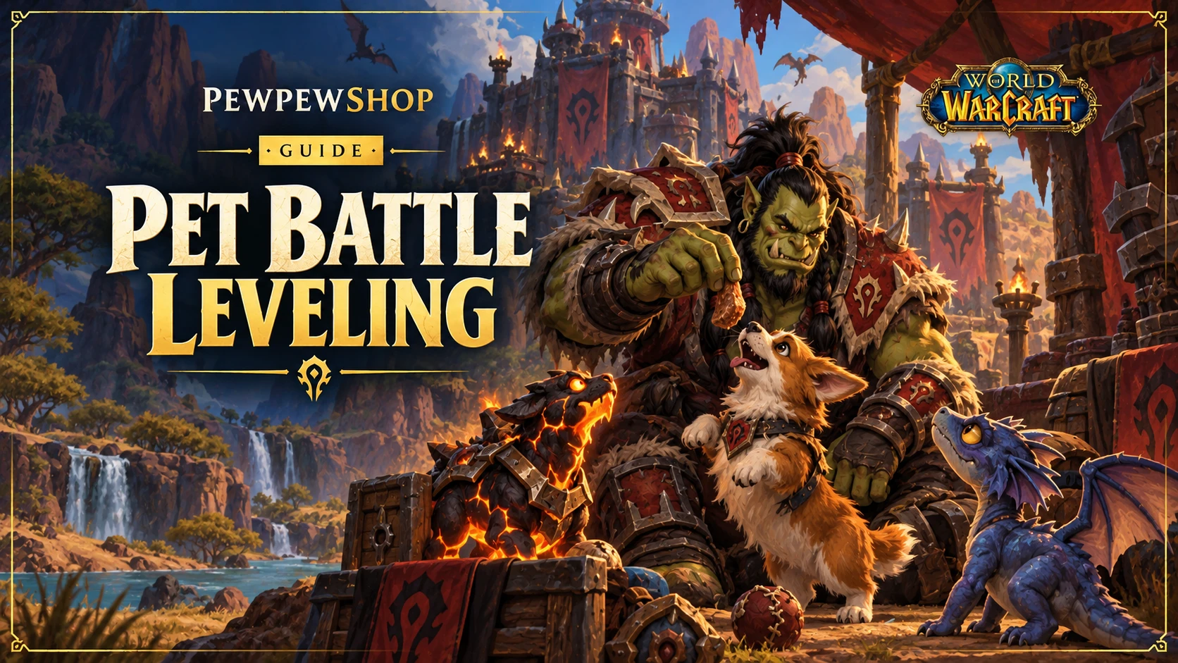 Pet Battle Leveling: A Quiet Path to a Rare Reward — PEWPEWSHOP boosting guide