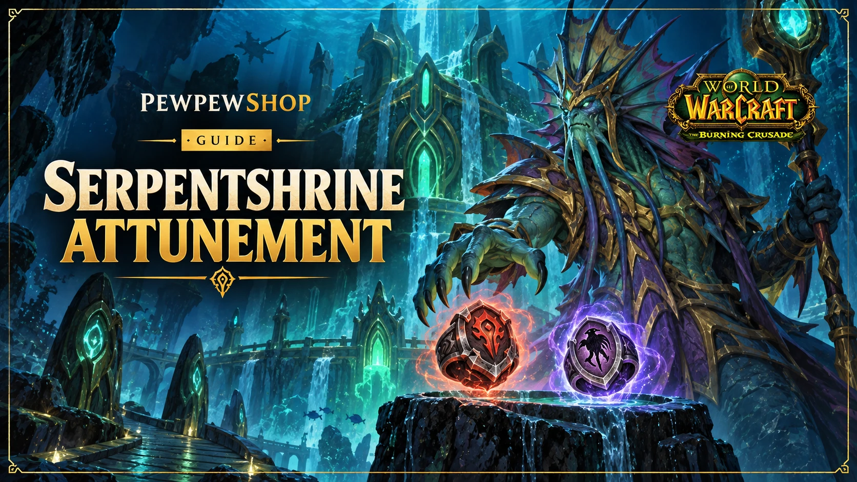 Serpentshrine Cavern Attunement: The Cudgel of Kar'desh Explained — PEWPEWSHOP boosting guide
