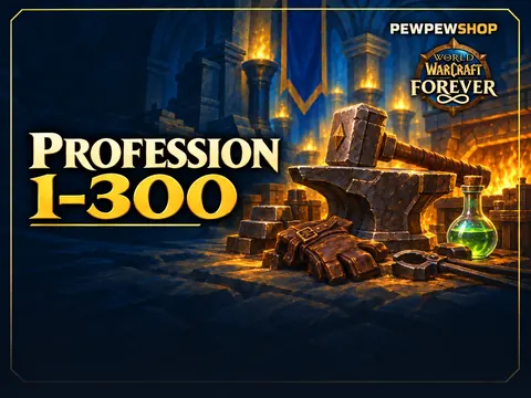 Forever Profession Leveling 1–300 — boost